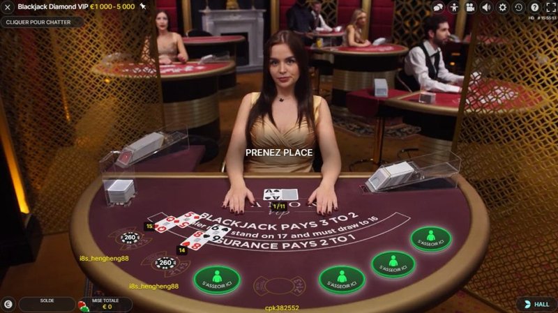 Casino avec croupier en direct à Canada